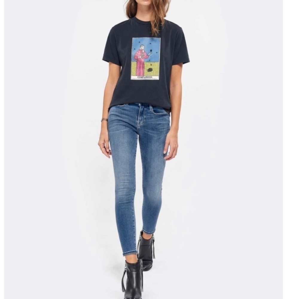 Frame Denim Le Skinny de Jeanne Crop